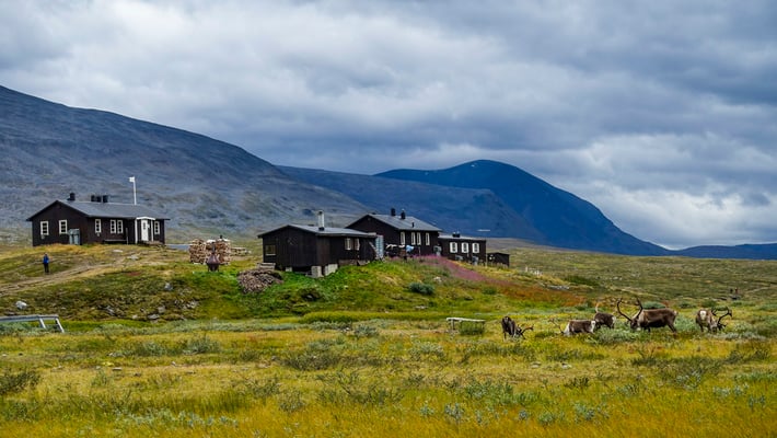 Kungsleden, Lapland, Sweden  © François Struzik - simply human 2018 - Sälka stugorna