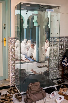 A the source of Alawya - Mostaganem Algeria - © François Struzik - simply human 2016