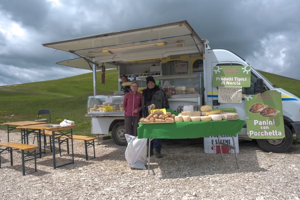 Auf der Forca di Presta