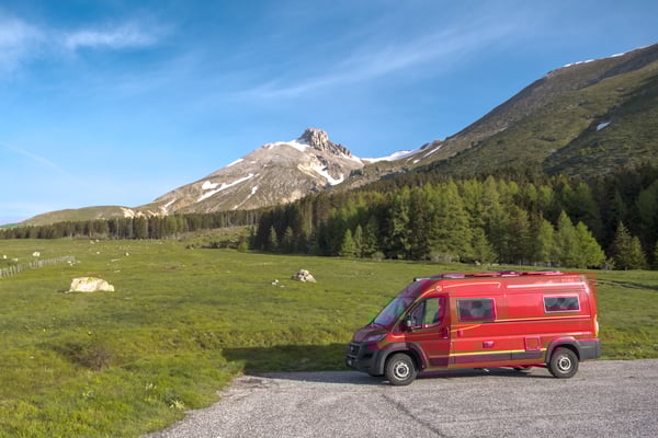 Übernachtungsplatz beim Rifugio Fonte Vetica