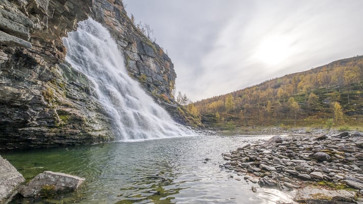 Wasserfall Rovijoen Putous