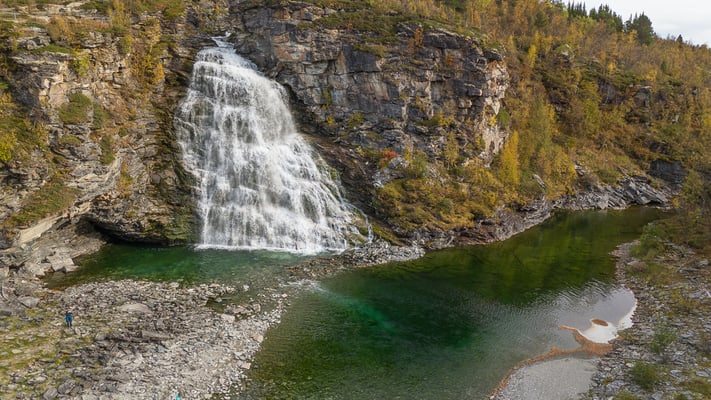 Wasserfall Rovijoen Putous