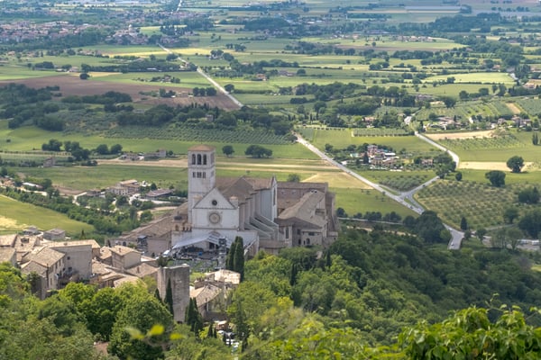 Assisi, Basilika des heiligen Franziskus