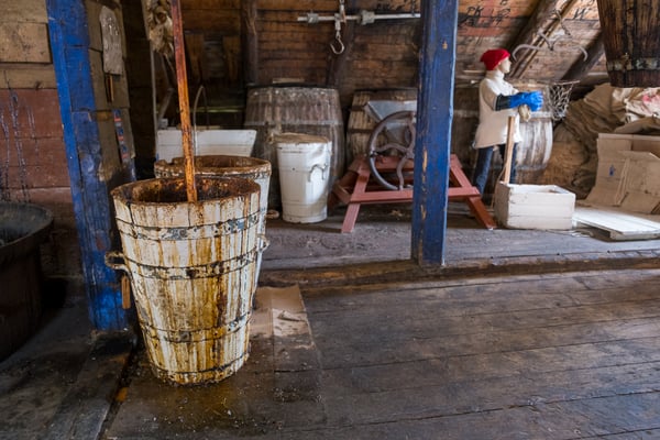 Hier wurde mal Tran hergestellt