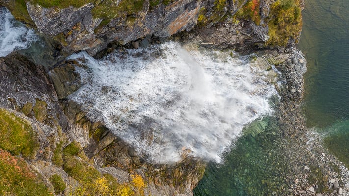 Wasserfall Rovijoen Putous