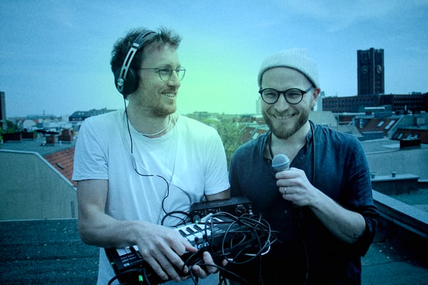 Hannes Wittmer und Finn-Ole Heinrich führen die "Rüben" auch live auf