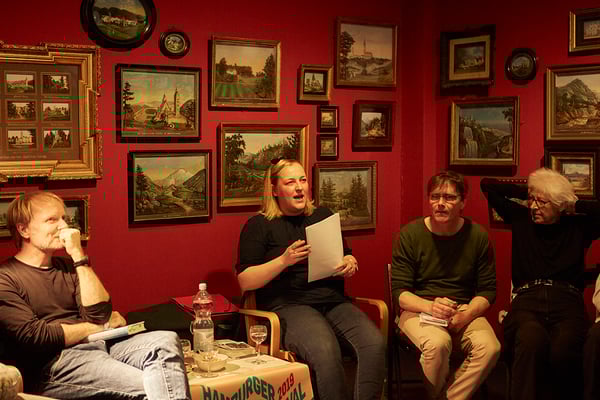 Leseclub mit Jochen Schmidt, Altonaer Museum, Hamburg 2019