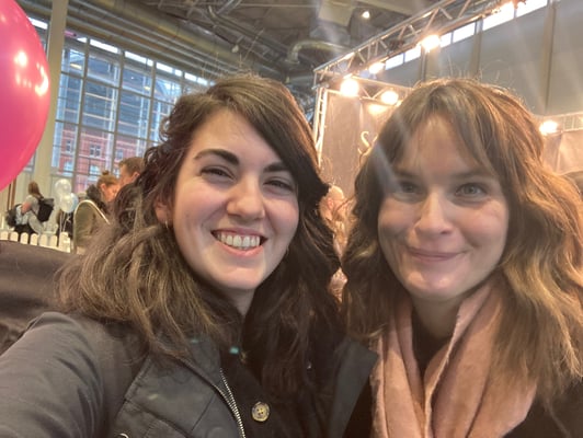 Nefeli und Line auf der Hamburger Hochzeitsmesse