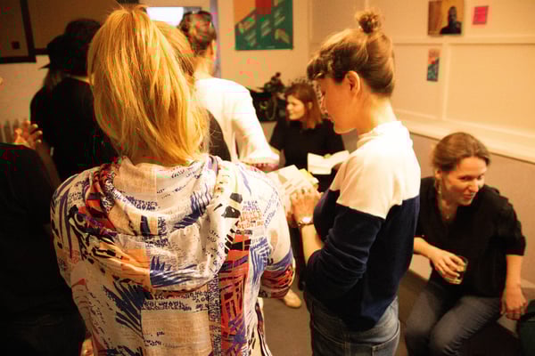 Leseclub mit Sophie Passmann, Atelier Freudenhammer, Hamburg 2019