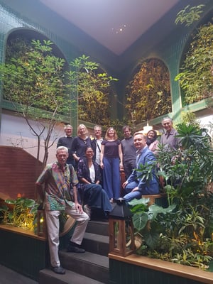 Daniel als Fellow in Jakarta