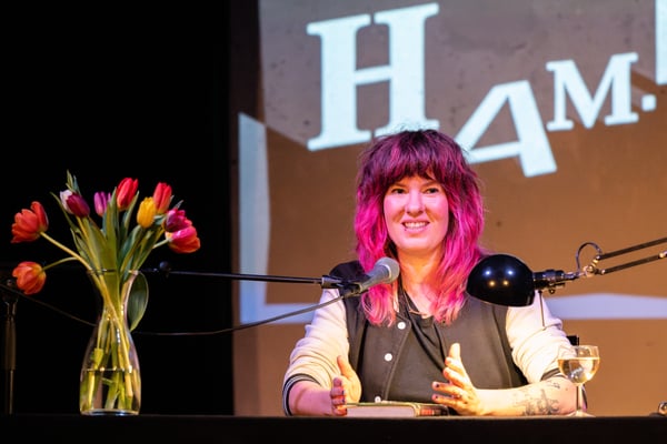 Dietlind Falk, HAM.LIT 2024 (Foto: Thomas Panzau)