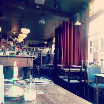 Einer unserer liebsten Arbeitsorte: Das Café Langereis