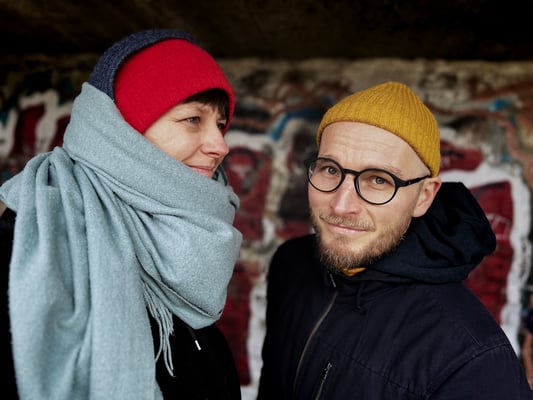 Dita Zipfel und Finn-Ole Heinrich