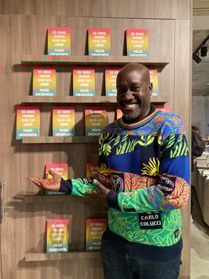 Buchpremiere Musa Okwonga bei "Oceolot" in Berlin