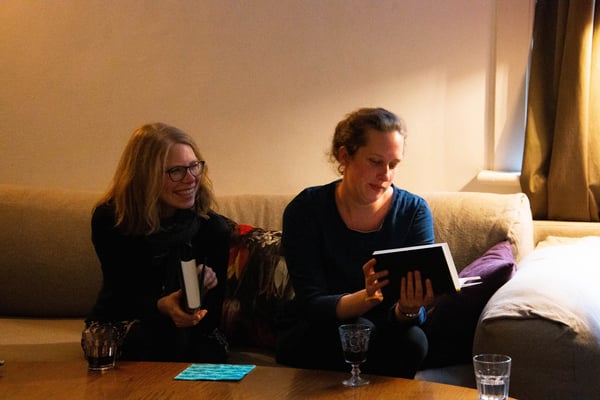 Leseclub mit Feridun Zaimoglu, Privatwohnung, Hamburg 2019