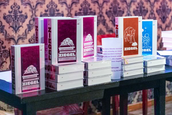 Buchpremiere zum ZIEGEL im Hamburger Nachtasyl