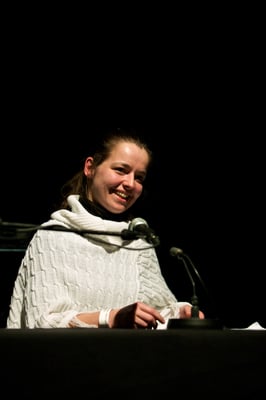 Donata Rigg bei HAM.LIT 2010 (Foto: Gordon Timpen)