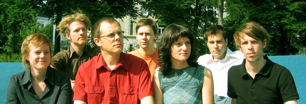 Unser offizielles erstes Pressefoto (von Jan Deichner). V.l.: Konstanze Ehrhardt, Daniel Beskos, Jan Billhardt, Marc Frese, Melanie Reiling, Stefan Boskamp, Peter Reichenbach