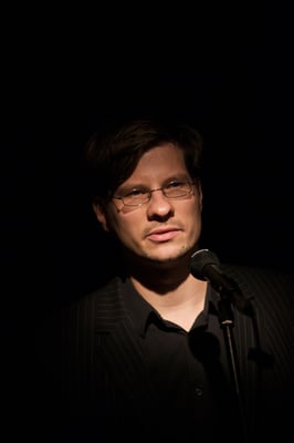 Alexander Gumz bei HAM.LIT 2010 (Foto: Gordon Timpen)