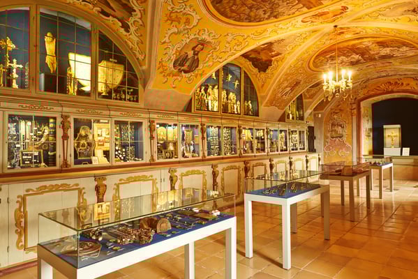 Schatzkammer Basilika Maria Taferl, Copyright Donau Niederösterreich / Klaus Engelmayer