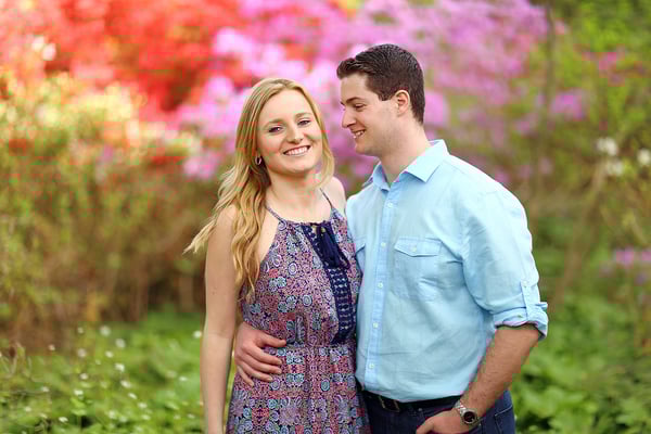 Spring !!!  Azalie !!! Engagement  photo session. Photographer Gosia & Steve Tudruj Servis Pa, NJ, NY 215-837-6651 www.momentsinlifephoto.com Specializing in wedding photography, event, portrait