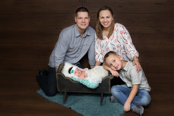 Family. Baby girl 3 weeks old.  Newborn photo session. If you are interested, please message me.  Photographer Gosia & Steve Tudruj 215-837-6651  www.momentsinlifephoto.com  Specializing ,in portrait, events, wedding photography