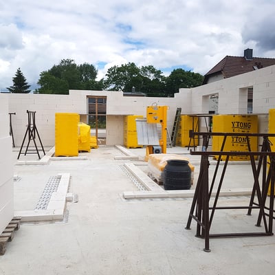 Ytong Haus Baustelle