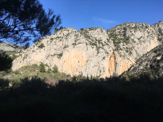 Penya Roja - Lliber - 35 routes voor de geoefende klimmer