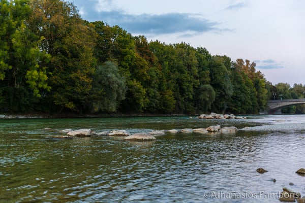 Isar river
