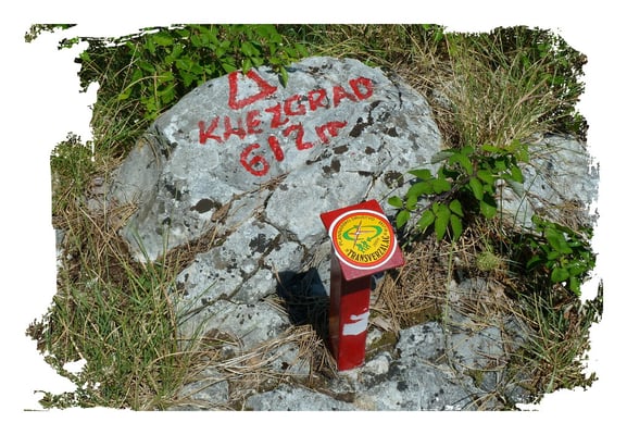 Knezgrad 612m, Kroatien