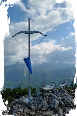 Eibenberg 1598m (Neues Gipfelkreuz Juni 2011)