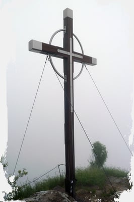 Kranzhorn 1368m (österreichisches Gipfelkreuz)