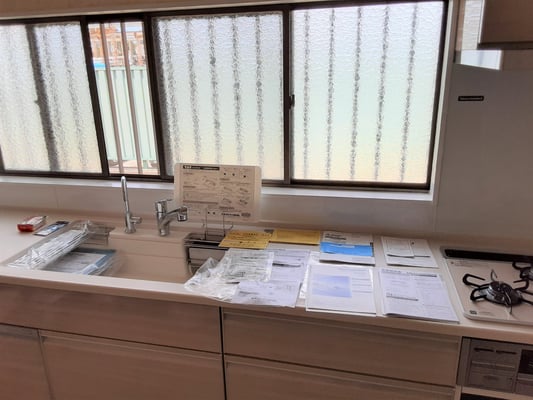 リフォーム後　流し台