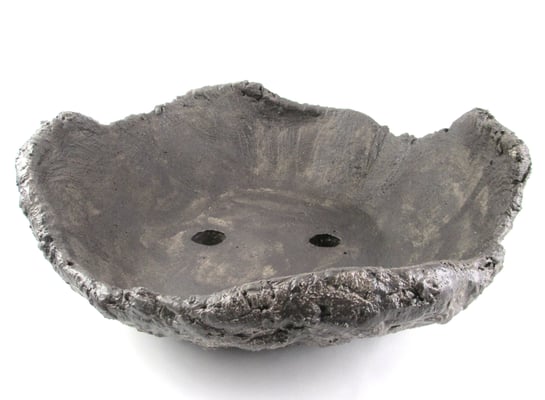 Bonsaischale rund anthrazit