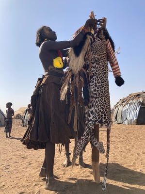 Племя Дасенеч на границе Эфиопии и Кении