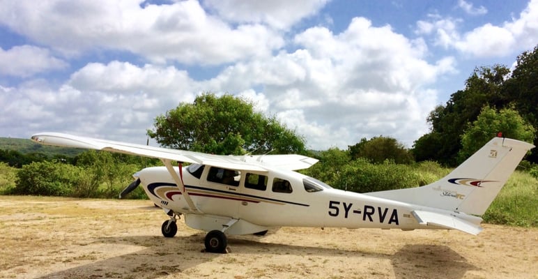 полеты на легкомоторных самолетах в Кении