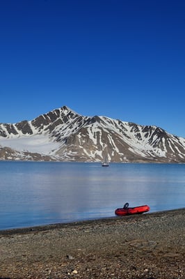 Vor dem Westufer der Spitzbergen-Inseln; 3, Juli 2015