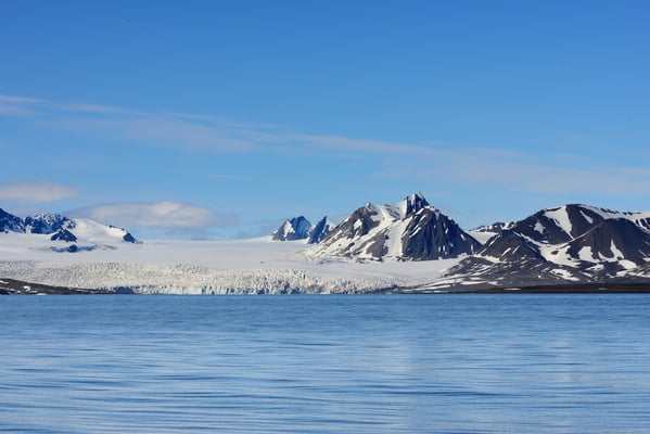 Vor dem Westufer der Spitzbergen-Inseln; 3, Juli 2015
