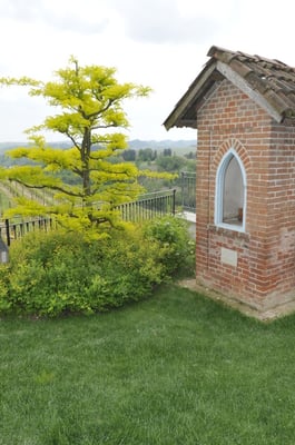 Im Garten der Villa Tiboldi, S. Stefano bei Canale