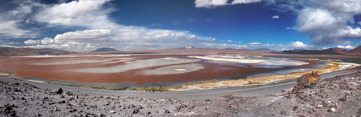 Laguna Colorada; Pano