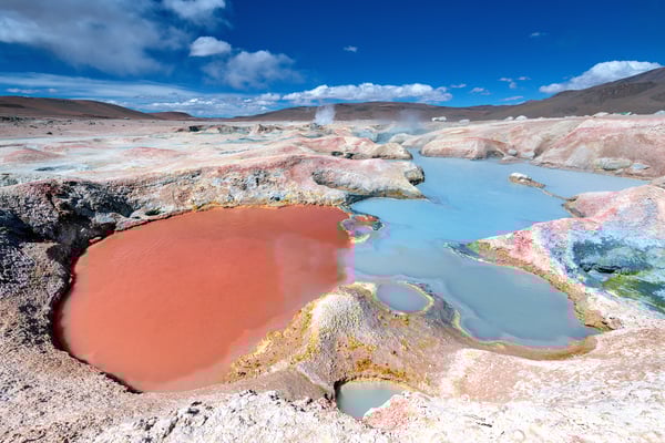 Im Geysirfeld 'Sol de Mañana