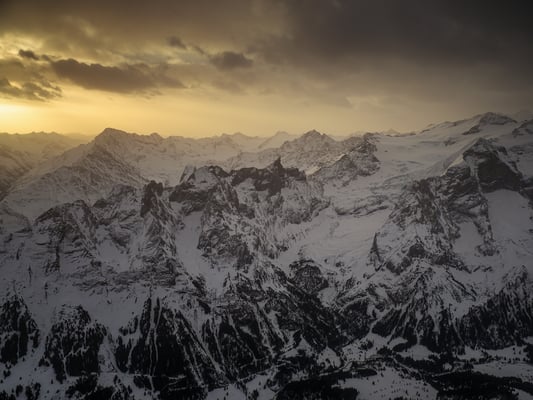 Rosenlauigletscher; Saharastaub; 6.2.2021