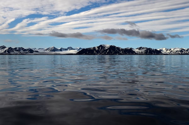 Vor dem Westufer der Spitzbergen-Inseln; 3, Juli 2015