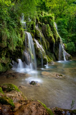 Cascade des Tufs; Französischer Jura; Juni 2018