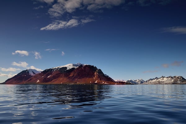 Vor dem Westufer der Spitzbergen-Inseln; 3, Juli 2015