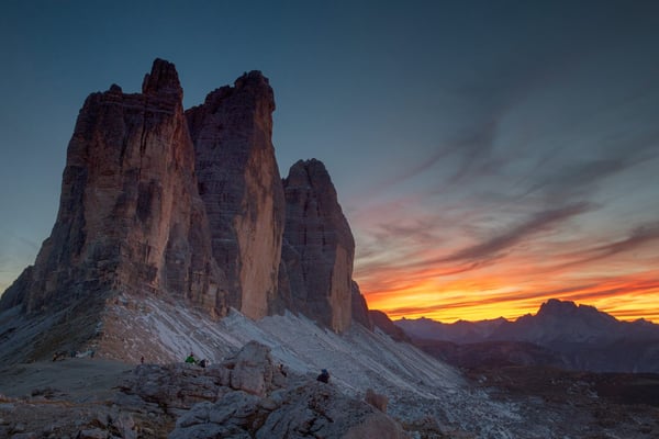 Drei Zinnen; Dolomiten; 7.10.2018