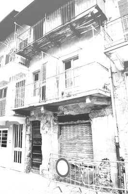 Abbröckelndes in Canale