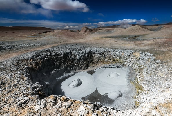 Im Geysirfeld 'Sol de Mañana