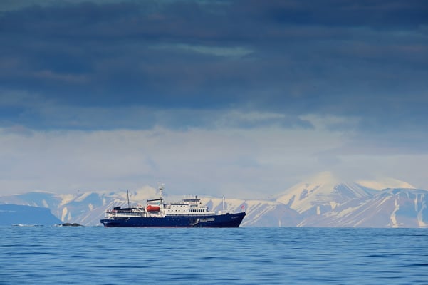 Vor dem Westufer der Spitzbergen-Inseln; 3, Juli 2015