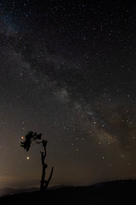 3M (Milchstrasse, (Voll-)Mond (totale Finsternis = Blutmond), Mars